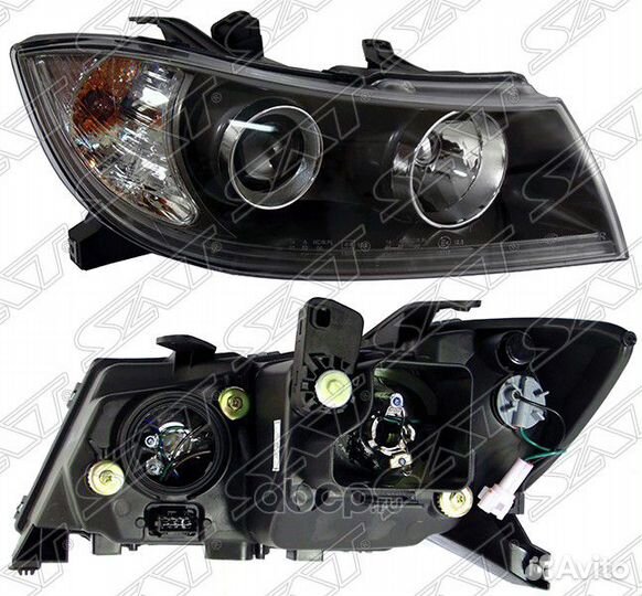 Фара lifan solano 10-14 диодная полоса с корректор