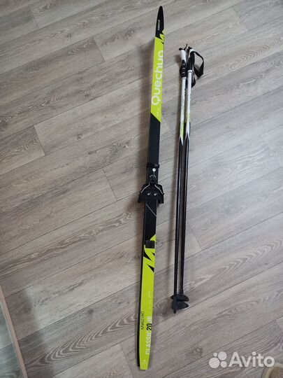 Лыжи беговые+ботинки