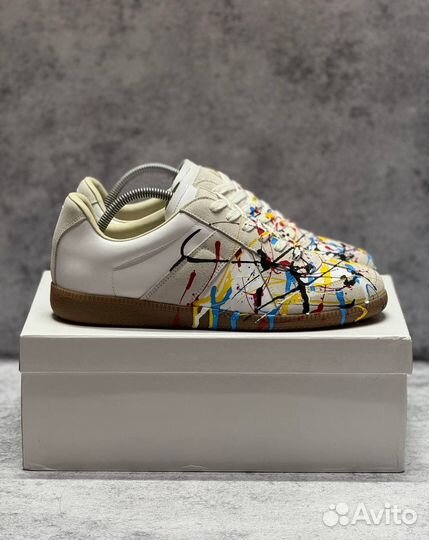 Кроссовки Maison Margiela Replica Paint Splatter