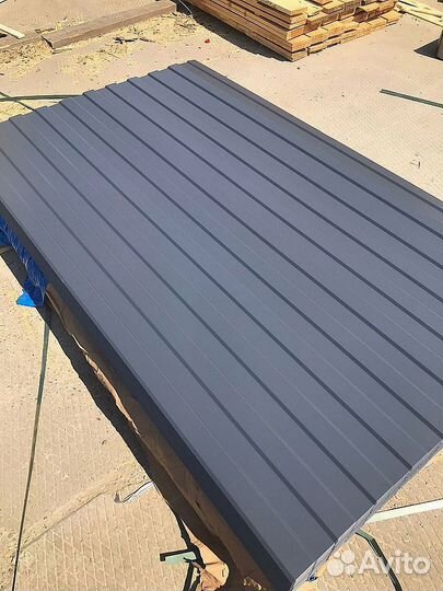 Профнастил для забора(серый антрацит)