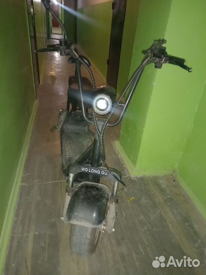 Электросамокат WO long GU C 2 PRO + В подарок шлем