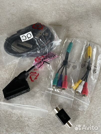 Scart-scart, rca, переходник для антенны