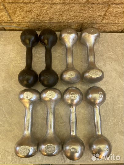 Гантели чугунные СССР