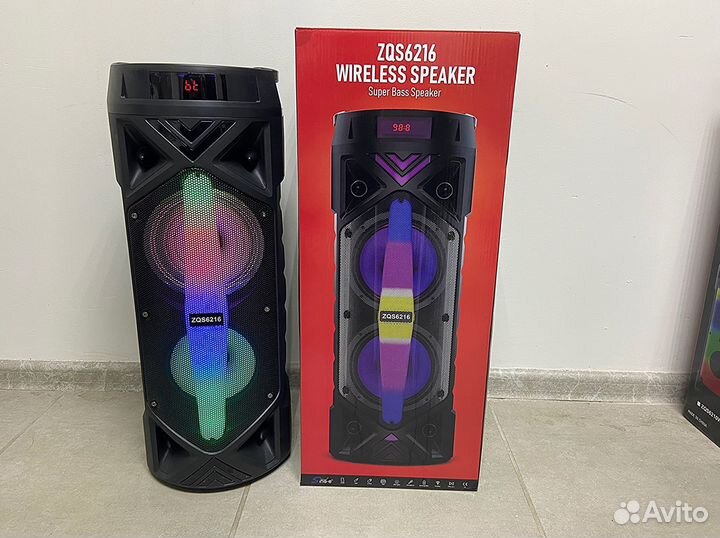 Портативная блютуз колонка