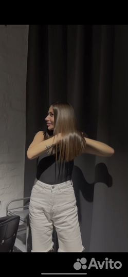 Кератиновое выпрямление волос