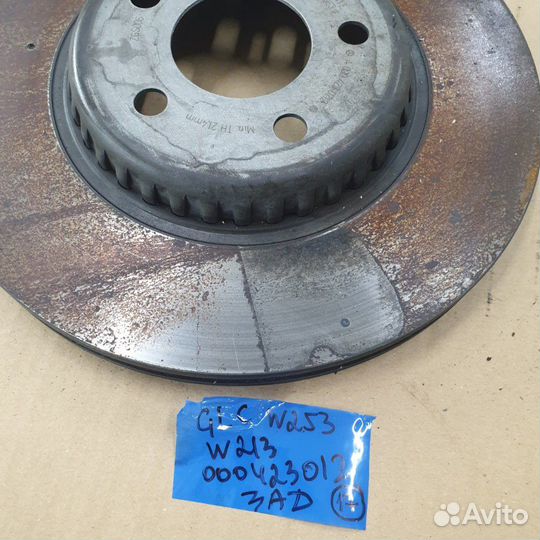 Mercedes W253 GLC диск тормозной задний