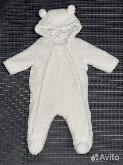 Плюшевый комбенезон медвежонка