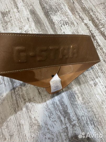 Ремень пояс G-Star кожаный новый