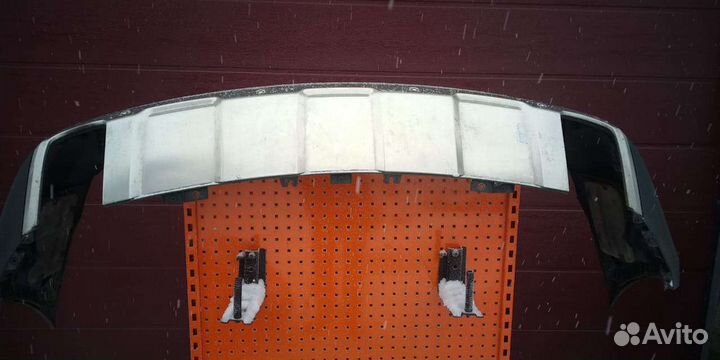 Бампер задний Мерседес бенц 164