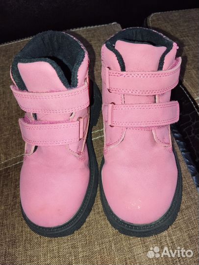 Ботинки демисезонные для девочки 28 размер