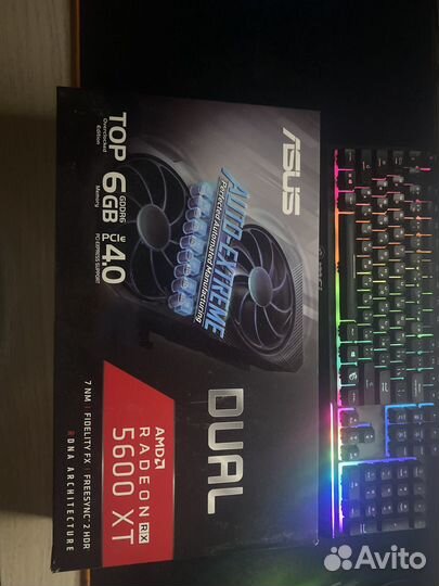 Видеокарта amd radeon rx 5600 xt