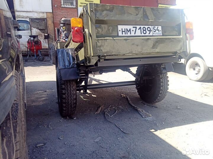 Прицеп бортовой УАЗ 8109, 1992