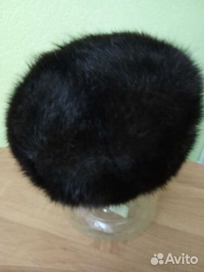 Женский норковый берет 57размер