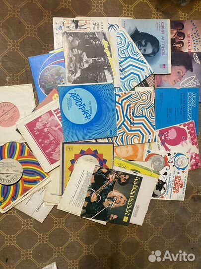 Виниловые пластинки СССР