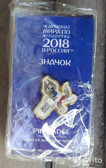 Значки чм 2018