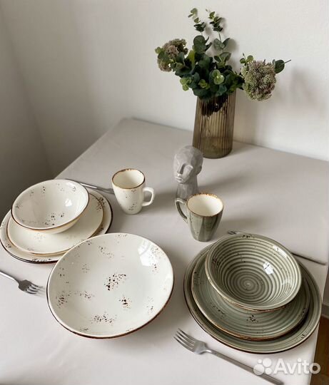 Посуда. Сервиз. Набор посуды. Тарелки