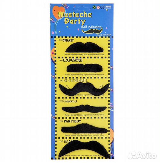 Искусственные усы