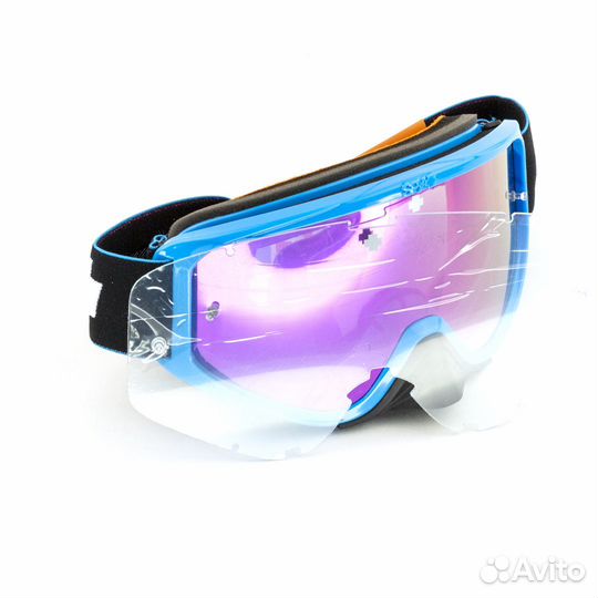 Очки Кроссовые MX Spy Optic Woot Race slice blue-s