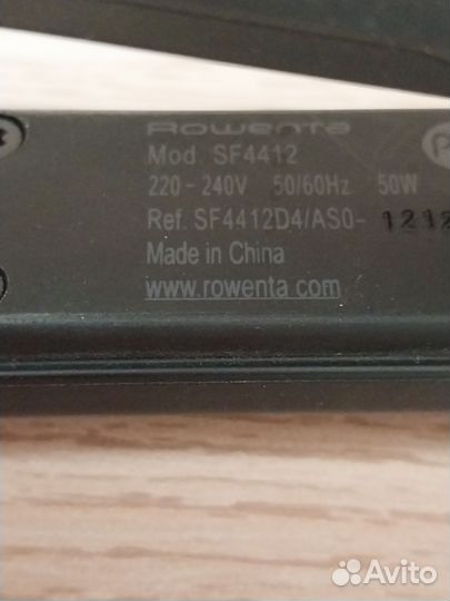 Выпрямитель для волос Rowenta Liss&Curl SF4412D4