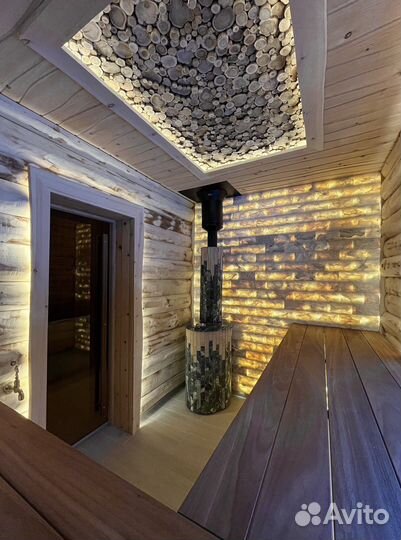 Отделка бань саун под ключ