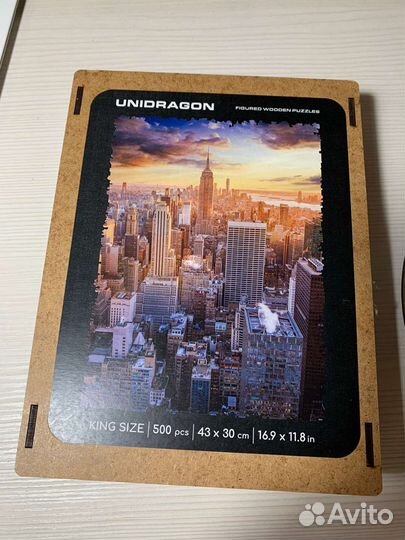 Деревянные пазлы Unidragon 