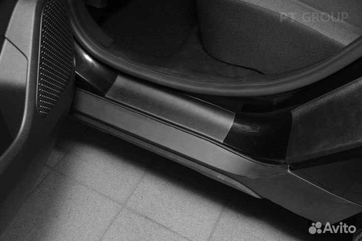 Накладки в проёмы задних дверей Renault duster