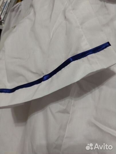 Новый белый халат большого размера