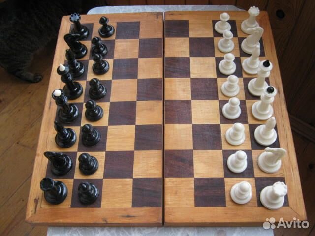 Шахматы карболитовые СССР