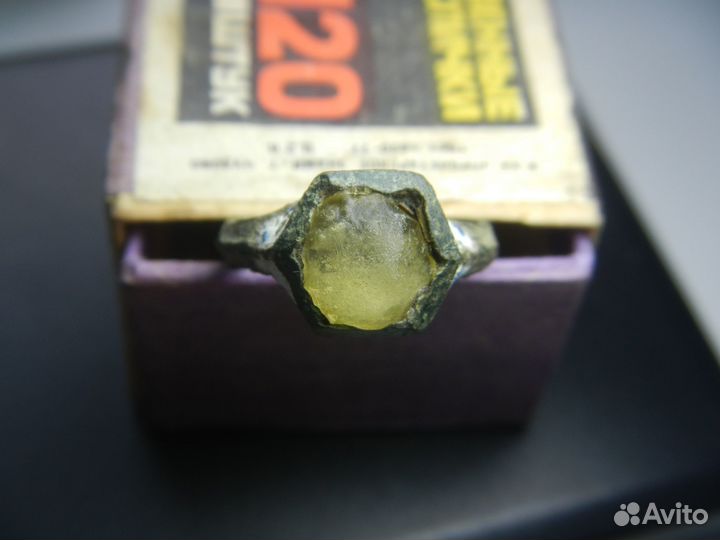 Перстень 17 век.Эмали.Вставка