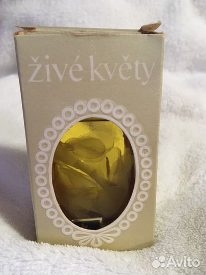 Духи винтажные «Zive kvety» (Живые цветы)
