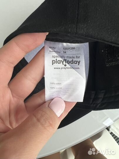 Бейсболка кепка playtoday