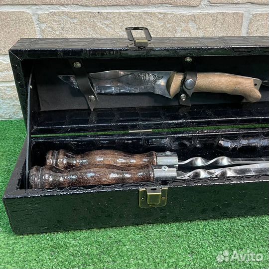 Шашлычный набор шампуров