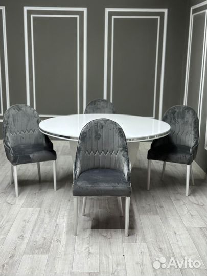 Стол со стульями \оплата при получении