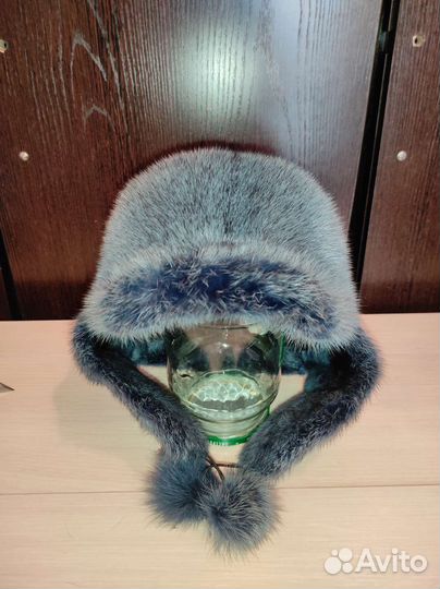 Шапка норковая женская