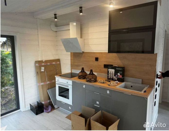 Теплый каркасный дом на дачу, зимний 110 м кв Артикул бф-5179