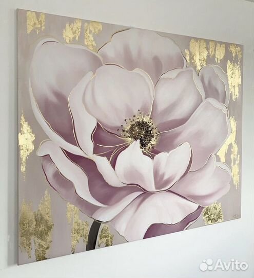Интерьерные картины с цветами любого размера