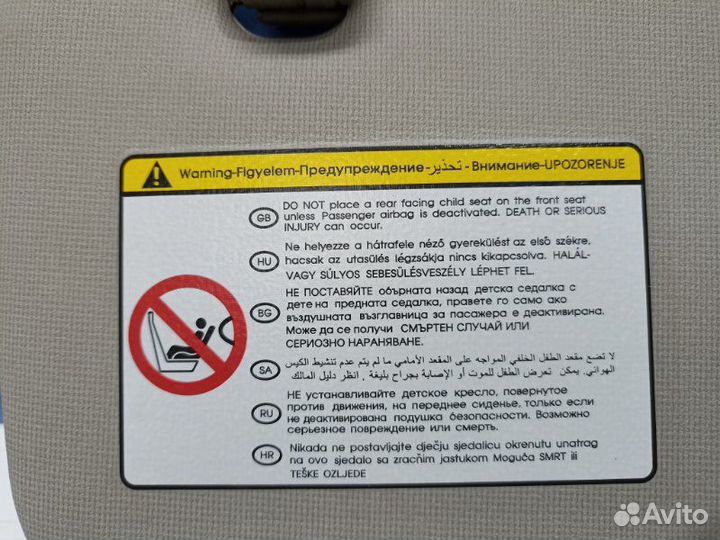 Козырек солнцезащитный передний правый Kia Picanto