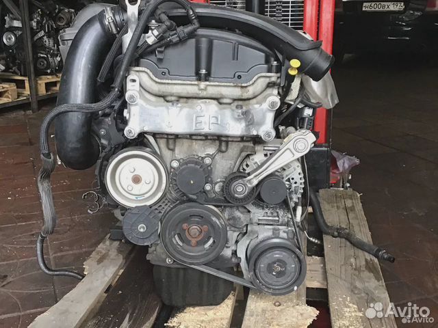 Двигатель EP6DT 5FX EP6CDT EP6 Peugeot Citroen