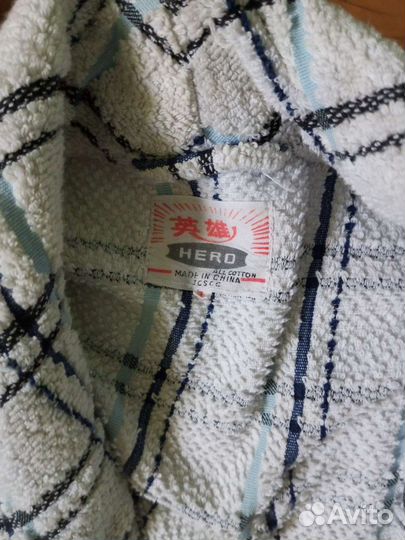 Мужской махровый халат