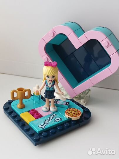 Lego шкатулки сердечки