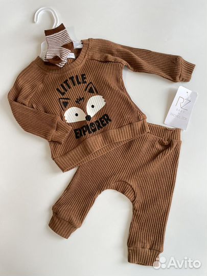 Костюм для новорожденного 50 56 62 68 74