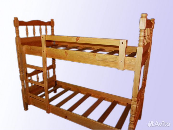 Детские кровати из массива сосны