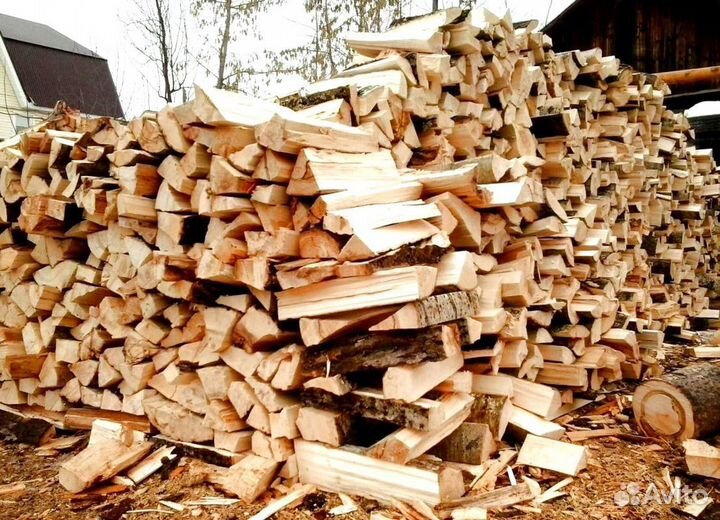Дрова подсушенные