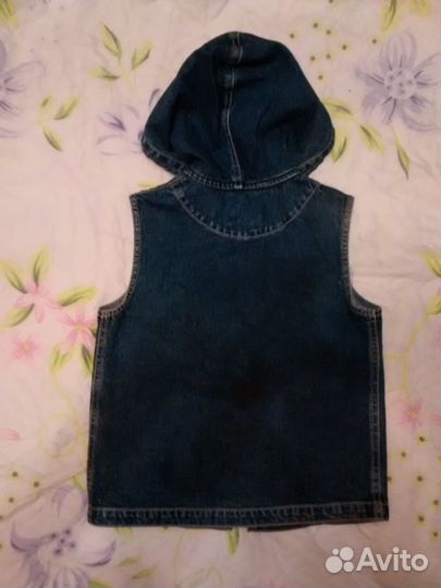 Джинсовый жилет