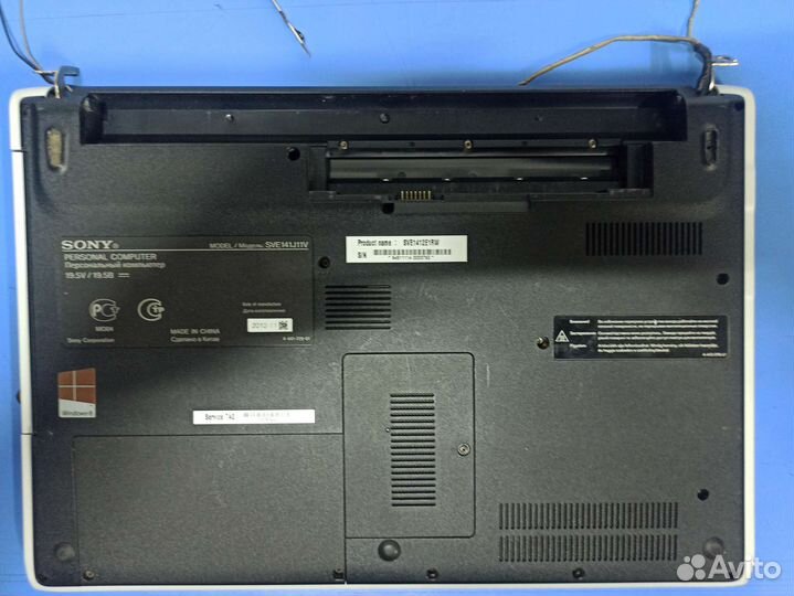 Sony vaio sve141j11v на Запчасти
