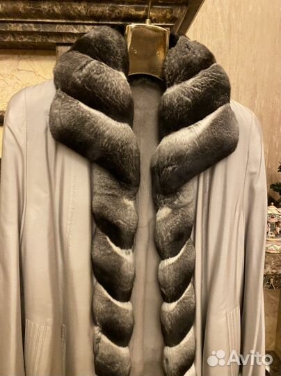 Пальто с меховой подкладкой