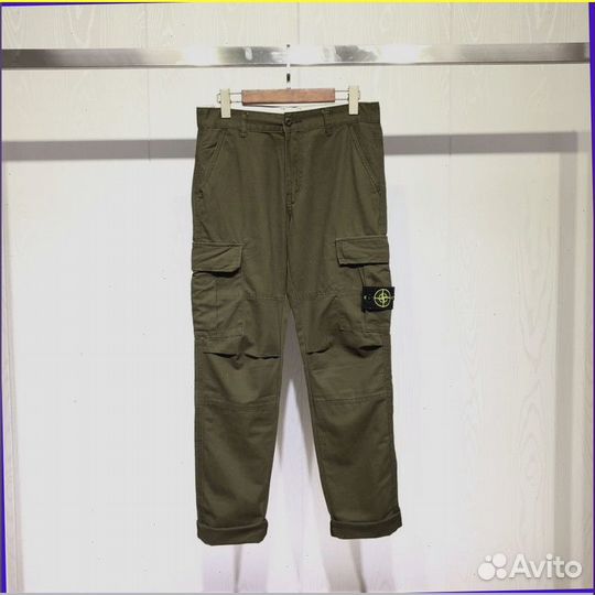 Спортивные карго штаны Stone Island (Арт: 94570)