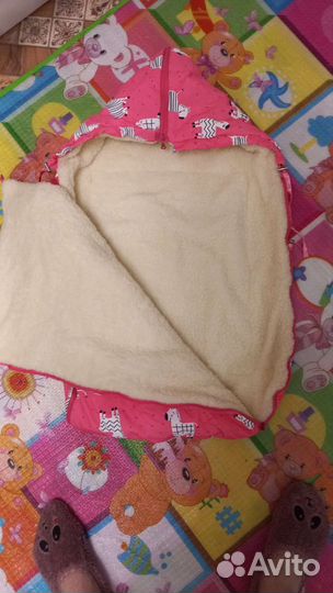 Зимний конверт на выписку