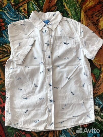 Рубашки для мальчика 128