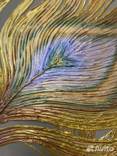 Интерьерная картина «перья»